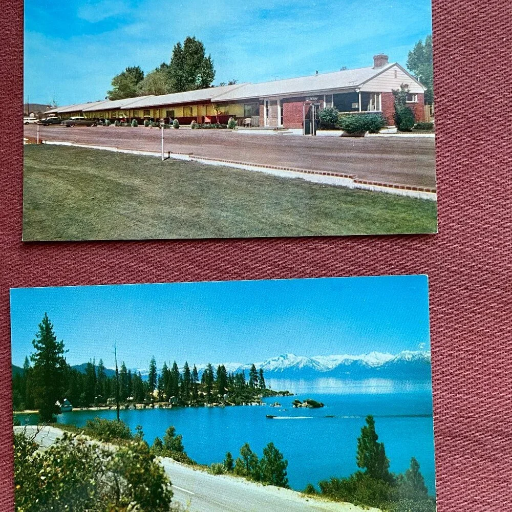 Vintage Lot of 9 Postcards from Nevada and California